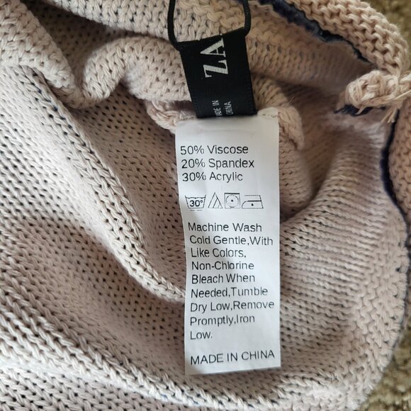 Women’s Zaful Mock Neck Knit Sweater – Size S – NWT - Picture 5 of 8